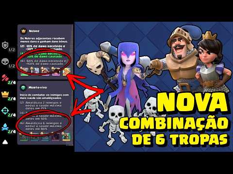 INSANE new 6-UNIT combinations! #ClashRoyale 10#