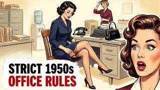 The UNSPOKEN Rules Every 1950s Working Woman Followed