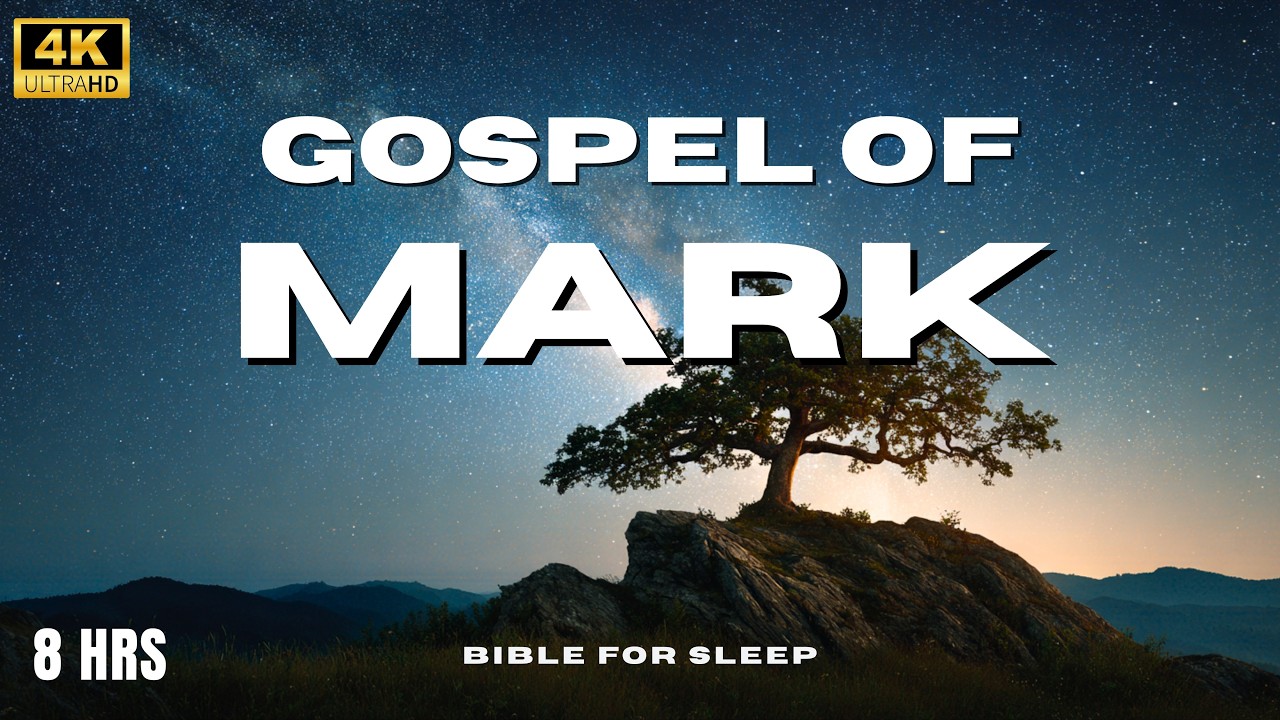 LIVE All Night: Fall Asleep with the Gospel of Mark | NKJV Bible Reading for Anxiety & Rest
