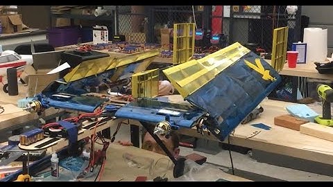 First Wing Deployment on Final Iteration  - ERAU DB Design Build Fly 2019
