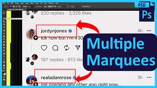 How to Make Multiple Selections with the Marquee Tool in Photoshop