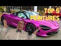 Les peintures auto les plus folles  top 5 alexsmolik