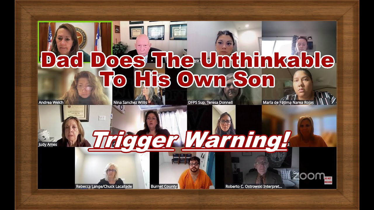 TRIGGER WARNING! Dad Admits to Doing The Unthinkable To His Own Son ...