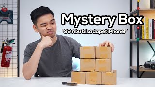 Borong Mystery Box Rp99 ribu yang katanya isi iPhone 11 Pro Max...