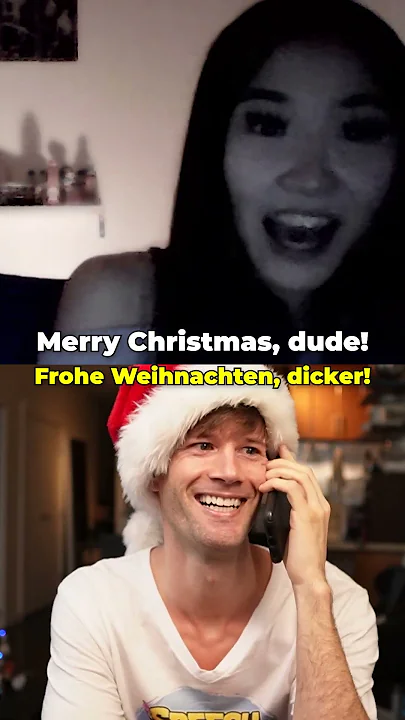 Omegle: GERMAN girl laughs so hard, almost falls OFF her chair