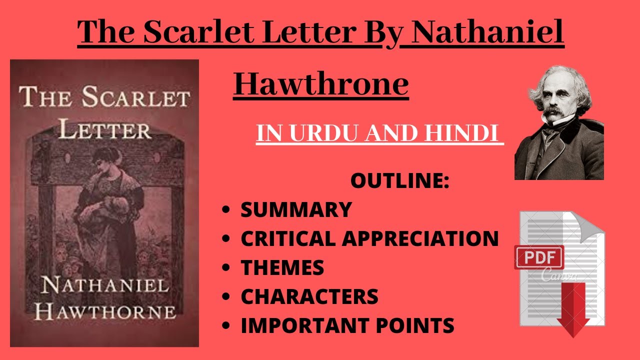 character analysis of the scarlet letter