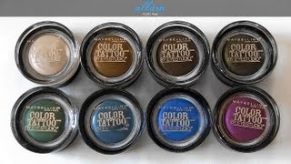 NEW! Maybelline Color Tattoos 2019//Bad to the Bronze GONE FOREVER? │OneBeautyAddict