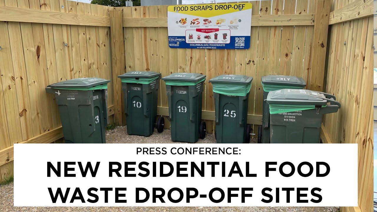 New Residential Food Waste Drop Off Sites YouTube New Residential Food Waste Drop Off Sites YouTube