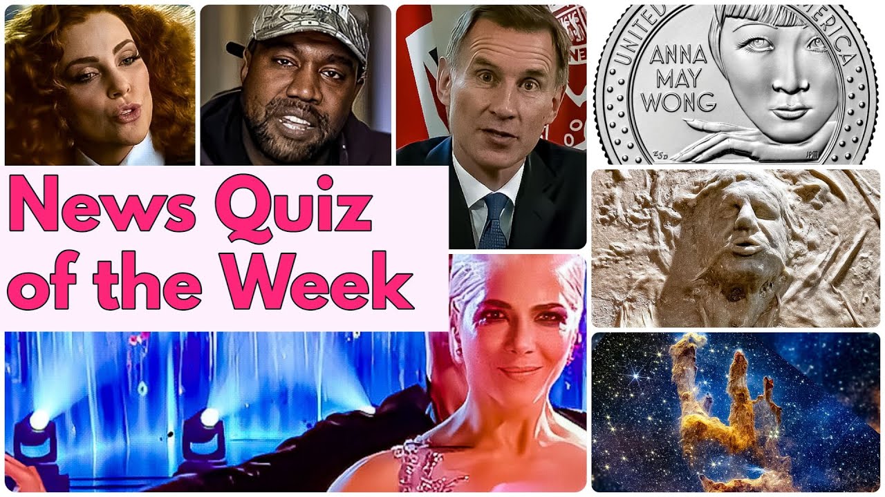 News Quiz of the Week Oct. 21, 2022 Current Events Trivia Game