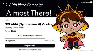 Solaria Plush Campaign - Nearly Funded Cycles - Soft Plush Ver. Oddeeo