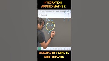 INTEGRATION | NILESH SIR | APPLIED MATHS 2 DIPLOMA SEM-2