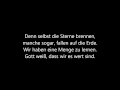 Jason Mraz - I won&#39;t give up Lyrics Deutsch