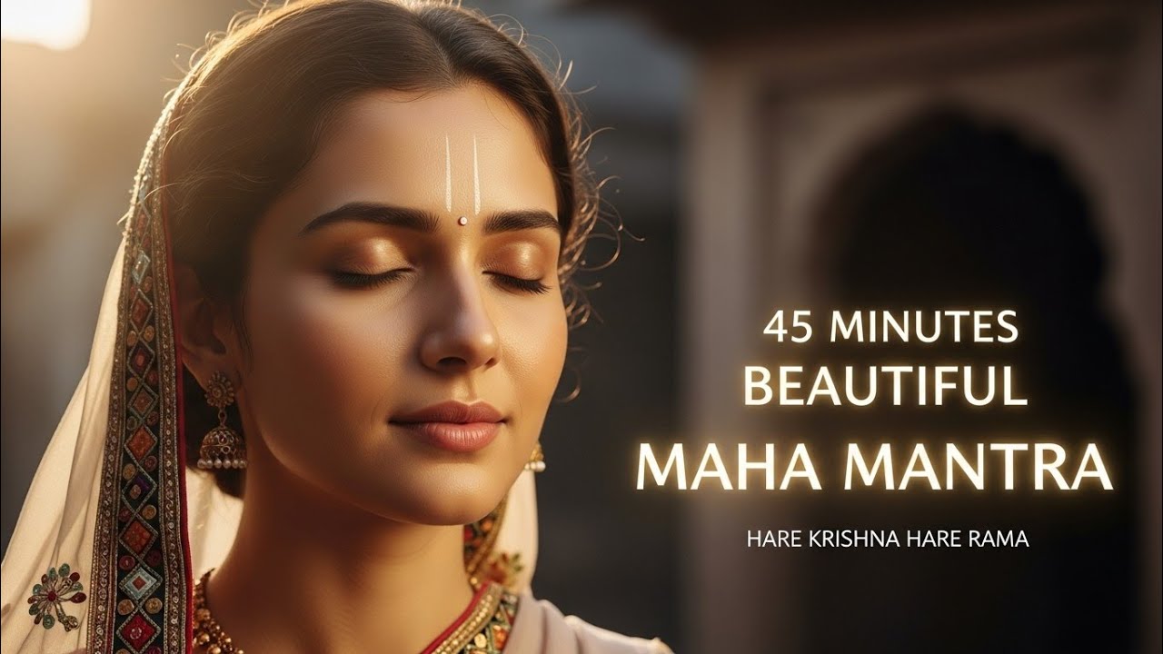 45 Minutes Beautiful Maha Mantra – Female Devotional Chanting - YouTube