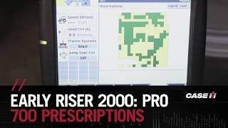 Early Riser 2000 Series Planter Prescription Rate Control with the Pro 700