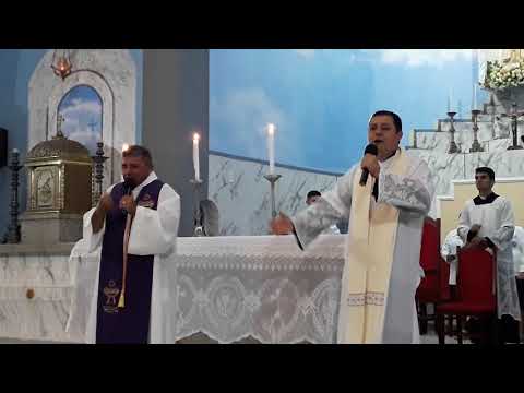 MISSA DA GRAÇA. PADRE DAVID  E PADRE FRANCISCO NA  PARÓQUIA NOSSA SENHORA DE  FÁTIMA DE ITAREMA CE