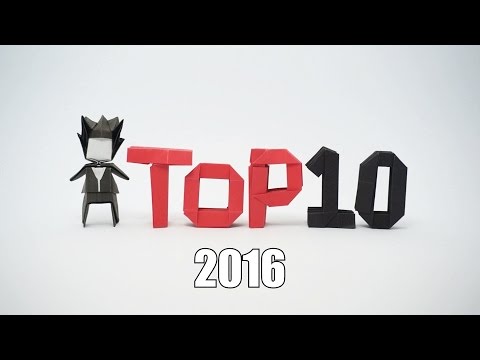TOP 10 ORIGAMI - 2016
