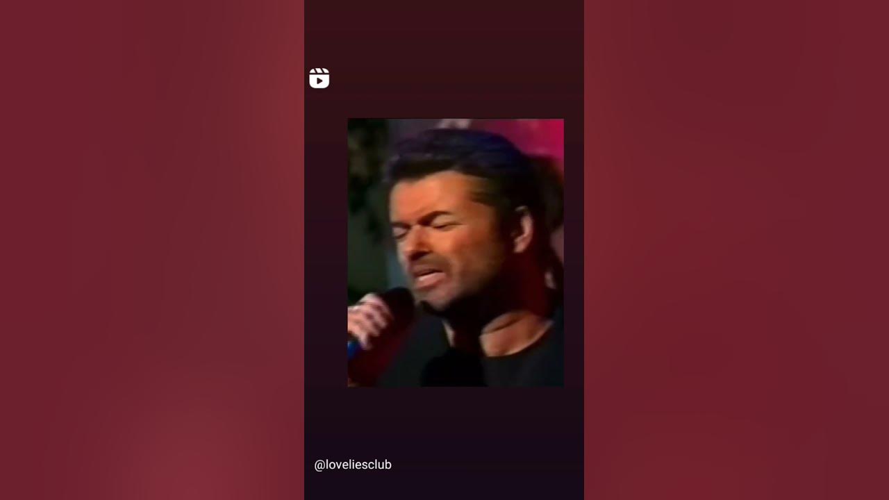 George michael father figure live amazing youtube