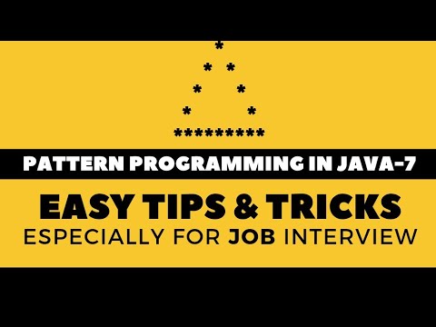#7 Pattern Programming in Java | Pattern Tips & Tricks | Star Pattern ...