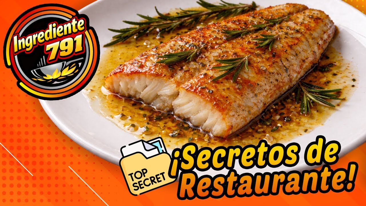 🔑 El truco que usan los restaurantes para un Filete de Pescado Jugoso | Cuaresma.