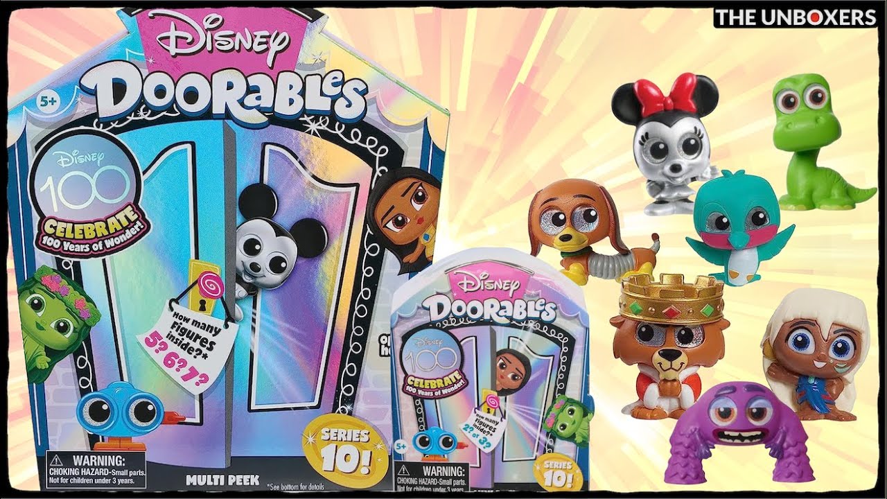 Disney Doorables Series: 10 Disney 100 Years of Wonder 