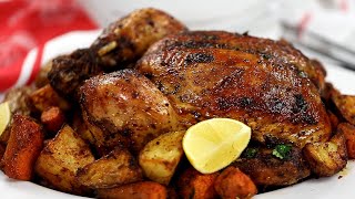 PERFECT ROAST CHICKEN - WHOLE ROASTED CHICKEN