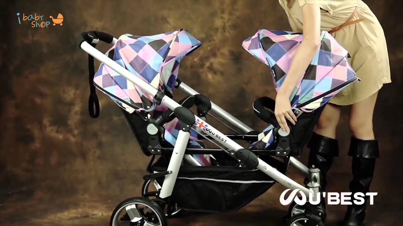 Ibabyshop U Best Utwo Twin Stroller Youtube