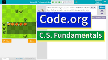 For Loops with Bee CS Express Lesson 22.8 Code.org Tutorial with Answers