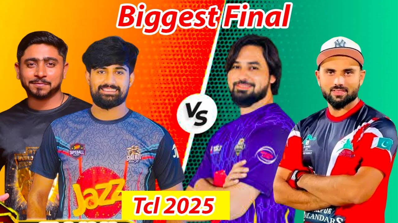 TCl Final 2025 Taimoor Mirza Fahad Mian Channu Vs Chota Vicky Zaini ...