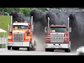 Big Rig Bobtail Drag Racing Compilation | 2023 Unc&#39;s Semi Stampede