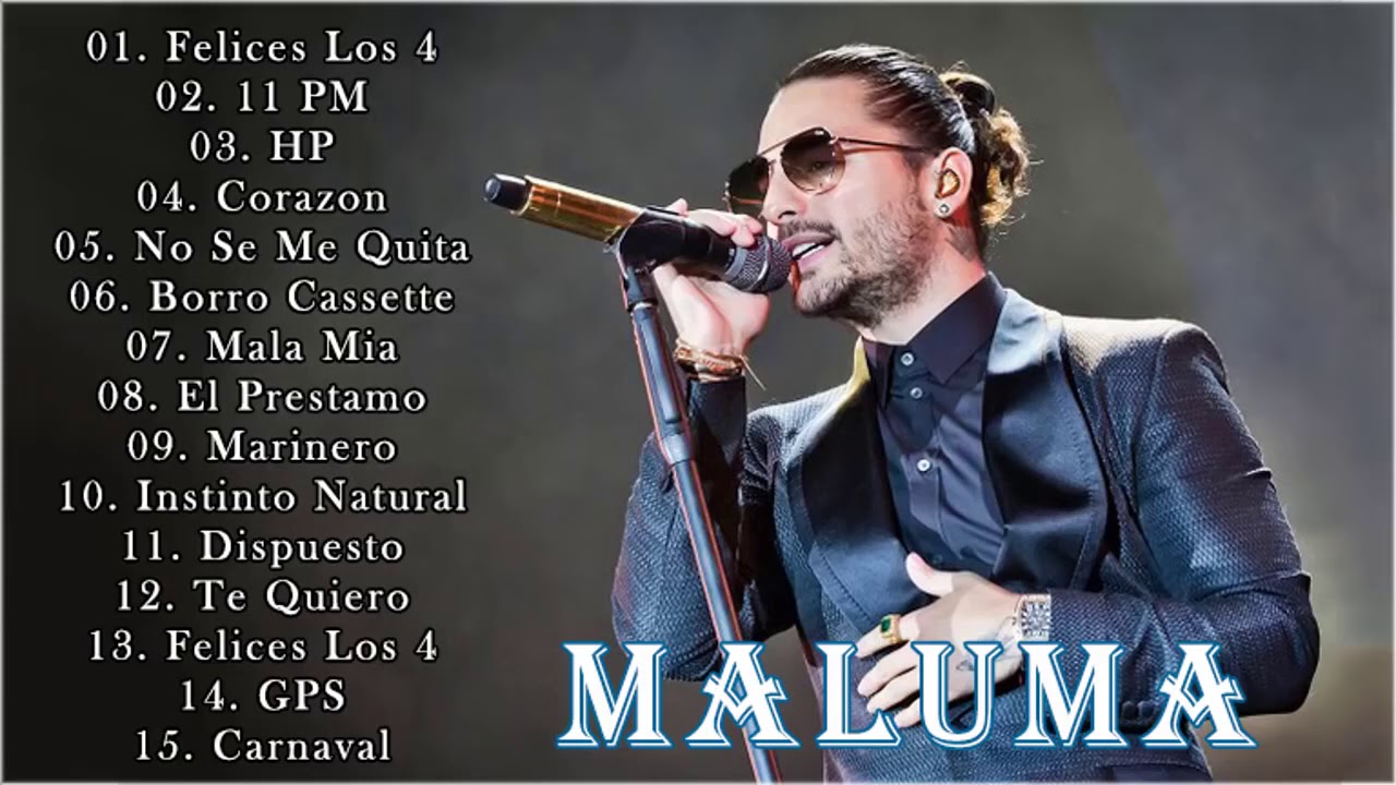 Maluma Álbum completo de grandes éxitos Lo mejor de Maluma Maluma