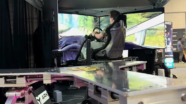 I Rode the INSANE 6DOF PDKracer at Sim Gaming Expo 2025! 🤯 3G Forces & 1.4ms Latency