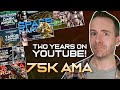 TWO YEARS on YOUTUBE - 75k AMA! Your questions answered including favourite soup!