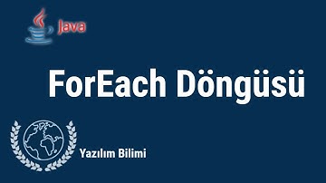 Java Programlama Dersleri 26 - For Each Döngüsü