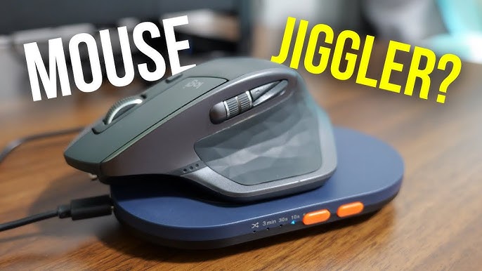 We tried a mouse jiggler by EAXBUX 💻 #tech #EAXBUX #computer #eaxbuxp