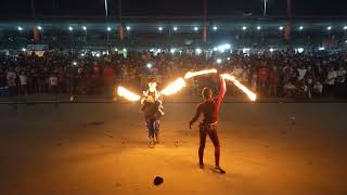 AMAZING PYRA & PYRO DUO PERFORMANCE (GUIGUINTO BULACAN)