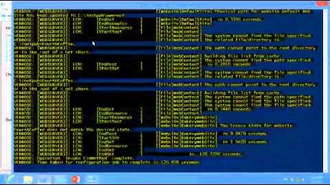 Desired State Configuration in Windows Server 2012 R2 PowerShell