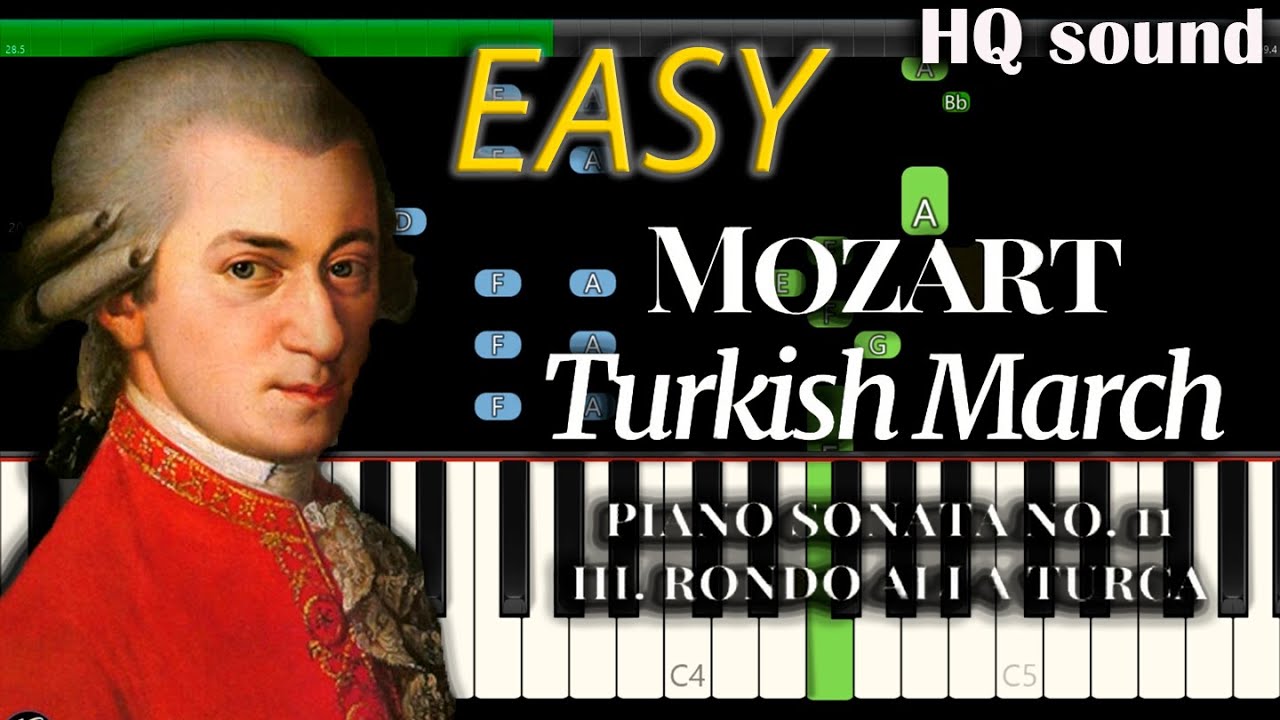 Mozart alla turca. Mozart Turkish March Original. Motsart Rondo Musayiet. Rondo alla Turca Mozart 2 листка.