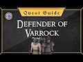 Quest guide defender of varrock