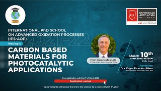 WEBINAR Carbon based materials for photocatalytic applications