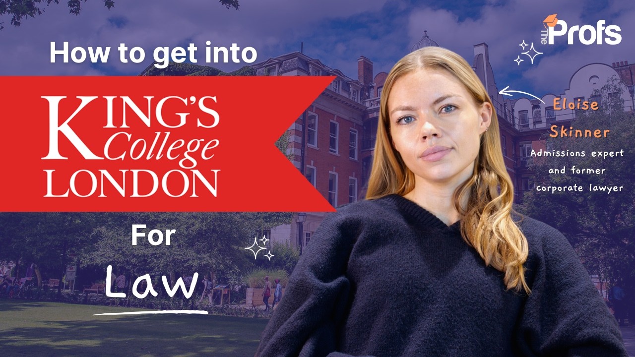HOW TO GET INTO KING'S COLLEGE LONDON FOR LAW - YouTube
