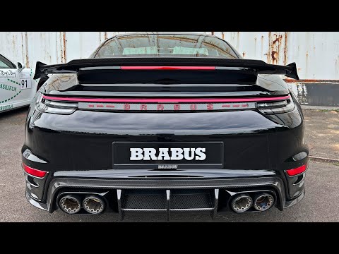 NEW BRABUS 911 TURBO +SOUND! 820 HP Brabus PORSCHE Drive!