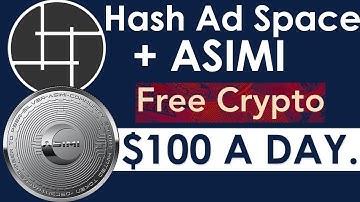 😍💸 How to earn more ASIMI in 2021 Hashing ad space + get paid to login #paidtoviewads #freeBTC