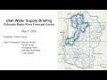 CBRFC May 2024 Utah Water Supply Webinar