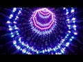 Glowing neon tunnel vj  1 hour visual loop 