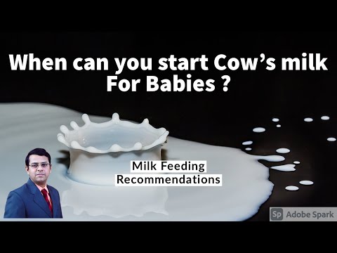 Video: Should The Baby Be Given Cow's Milk