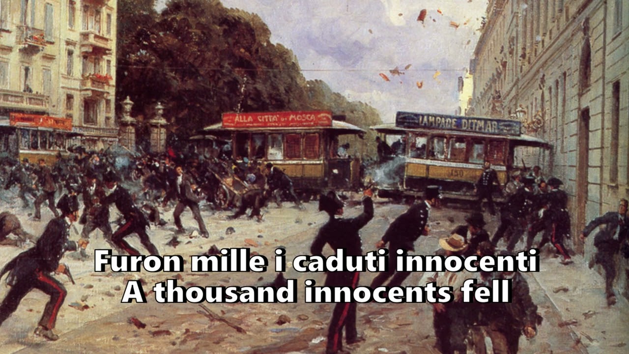 Anthem of Blood - Italian Socialist Song (Sub ENG) - Feroce Monarchico Bava