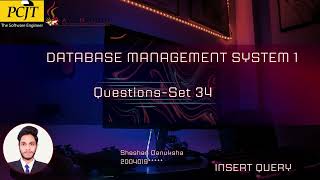 DBMS | Question Set 34 | Java Institute | Sheshan Danuksha