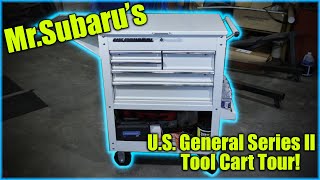 Mr. Subaru's U.S. General Series II Tool Cart Tour!
