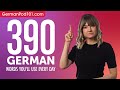 390 German Words You'll Use Every Day - Basic Vocabulary #79