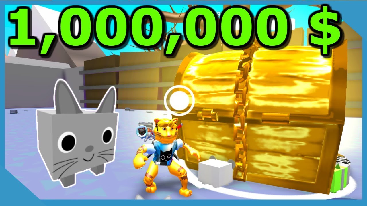 Over 1 000 000 Coins Roblox Pet Simulator Youtube - making lots of money pet simulator part 1 roblox